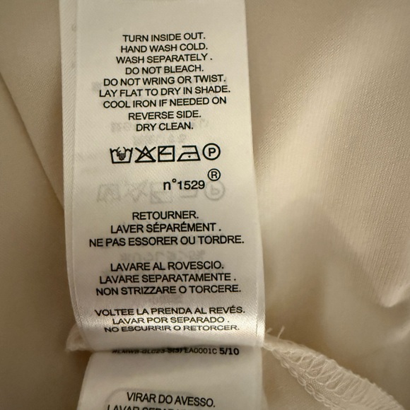 EUC Lauren Ralph Lauren Metallic Jersey Faux Wrap Midi Dress Size 6 - Picture 8 of 9